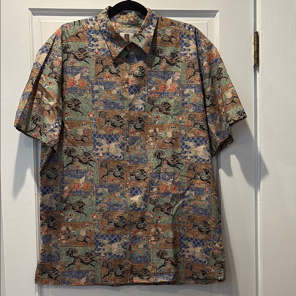 Tori Richard Mens Short Sleeve Button down